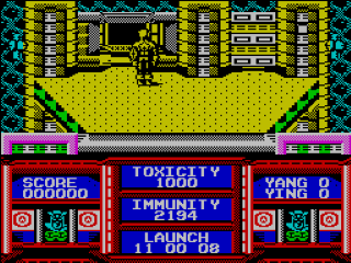 Captain America in: The Doom Tube of Dr. Megalomann screenshot 2 for ZX Spectrum
